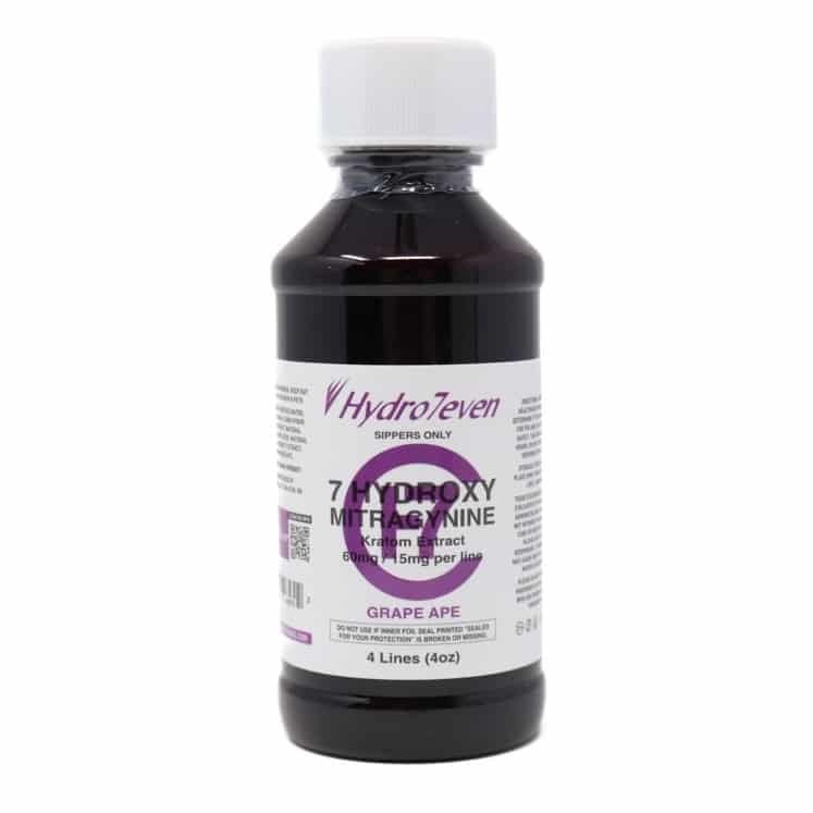 Hydro7even Hydroxy Lean Hydration Concentrate Grape Flavor 4 oz