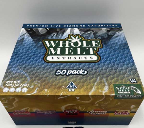 V4 Whole Melts Disposable – 50 Pack Master Box
