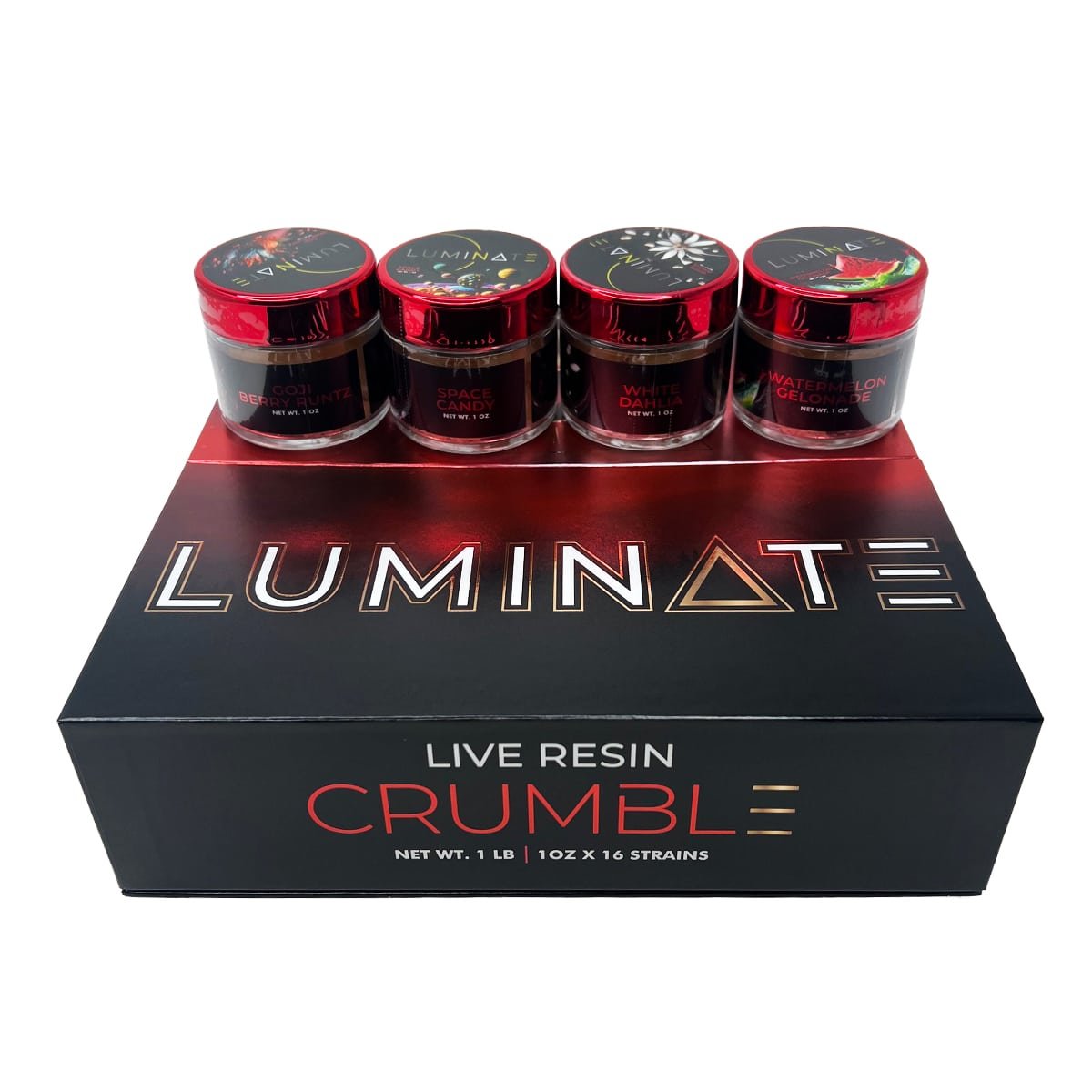 Luminate Live Resin Crumble 28g – Premium Cannabis Concentrate