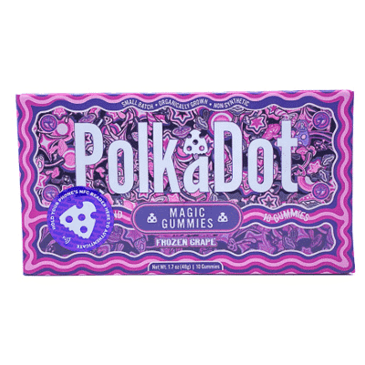 PolkaDot 4g Mushroom Gummies – Fruity Chewable Supplement