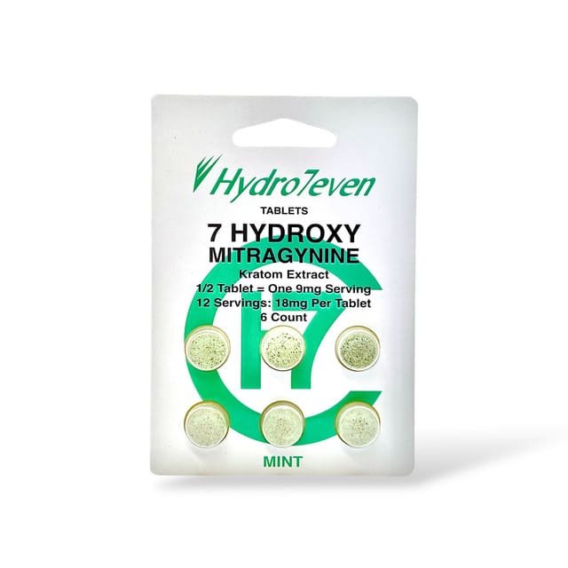 Hydro7even Hydroxy Electrolyte Tablets Mint Flavor 7 Count