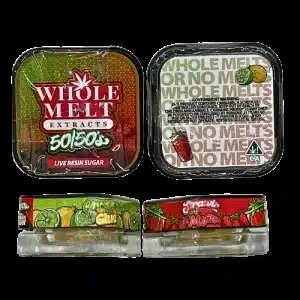 Whole Melt Extracts 50/50 Live Resin Sugar Citron Glue & Strawberry Mojito