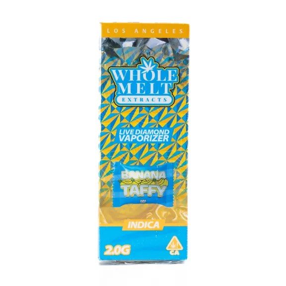 Banana Taffy Whole Melts Disposable – Indica