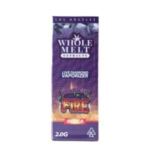 Blackberry Fire Whole Melts Disposable – Indica