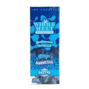 Blue Amnesia Whole Melts Disposable Sativa