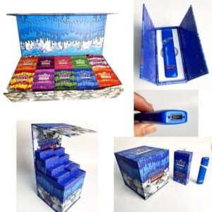 Blue Whole Melts Master Box | 100 Disposable Vapes – 10 Flavors