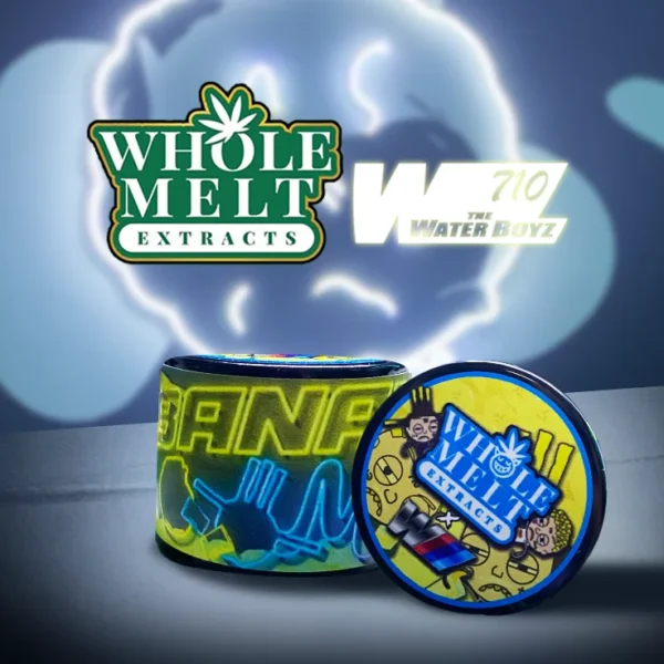 Whole Melt Extracts X the Water Boyz – Banana Milk Live Rosin – 2GM