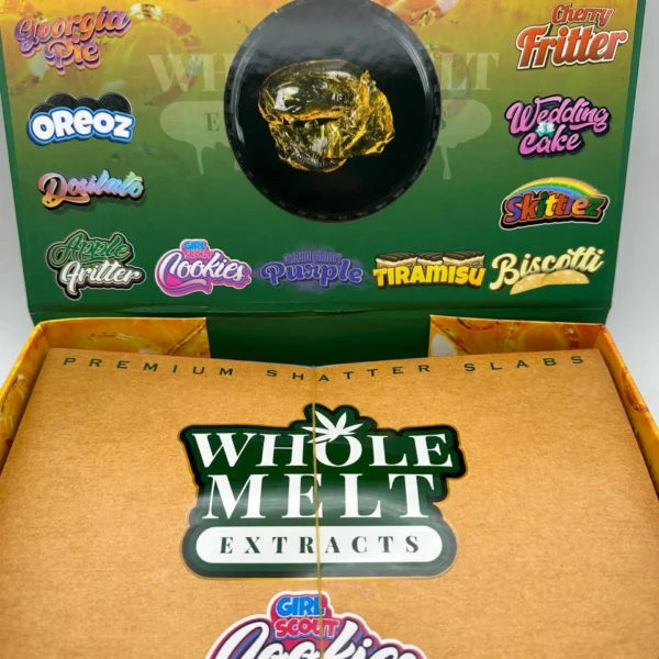 Whole Melt Extracts Grand Daddy Purple Shatter