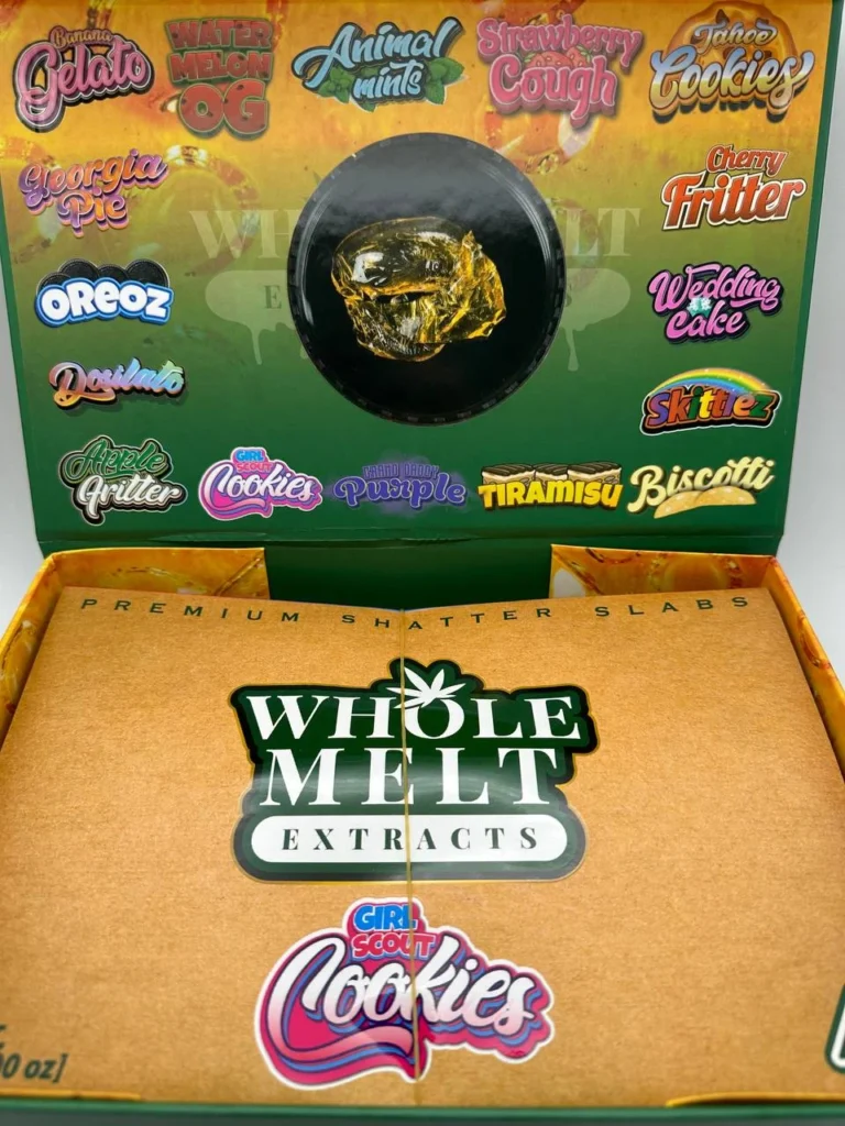 Whole Melt Extracts Grand Daddy Purple Shatter