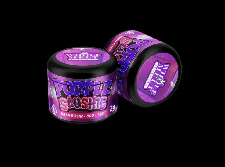 Whole Melt Extracts Purple Slushie Hash Rosin