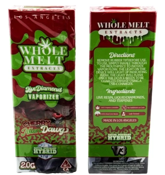 Cherry Alien Dawg Whole Melts Disposable