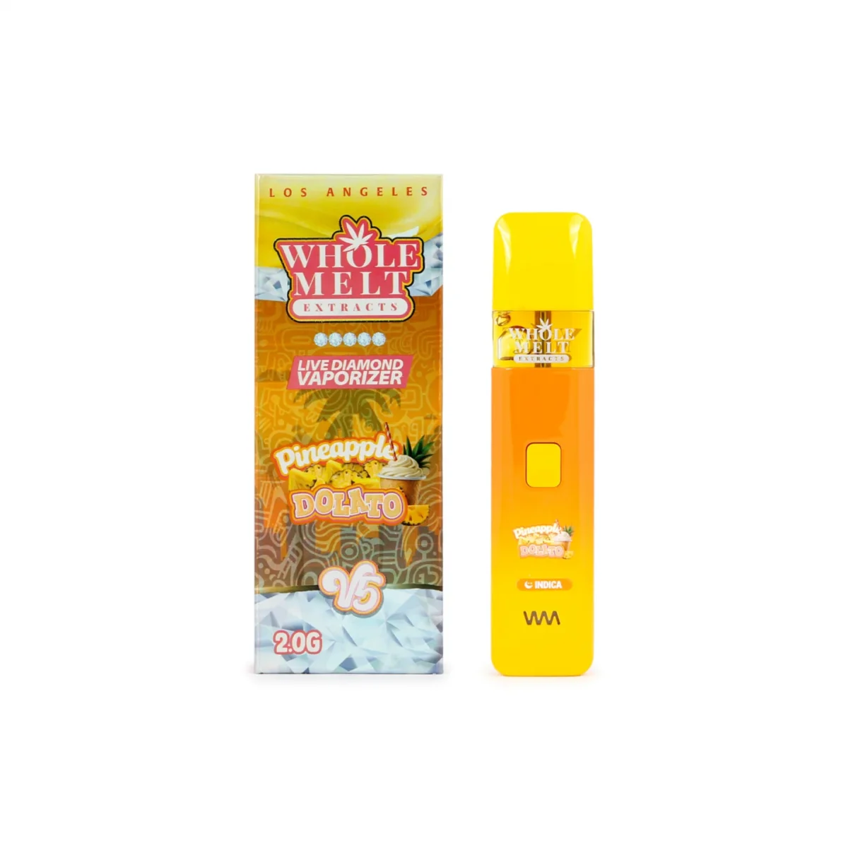 Pineapple Dolato Whole Melts Disposable