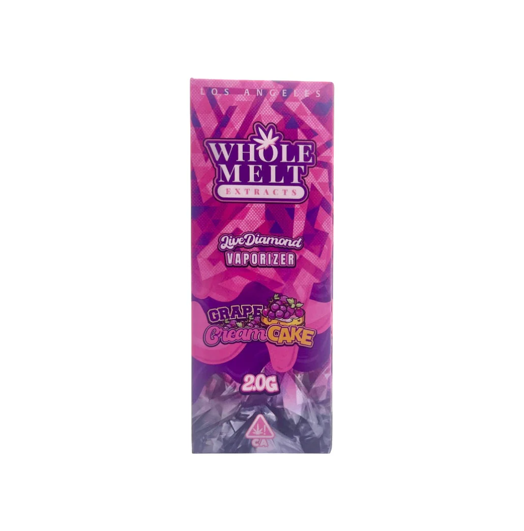 Grape Cream Cake Whole Melts Disposable