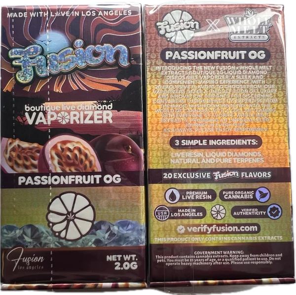 PassionFruit OG Whole Melts x Fusion