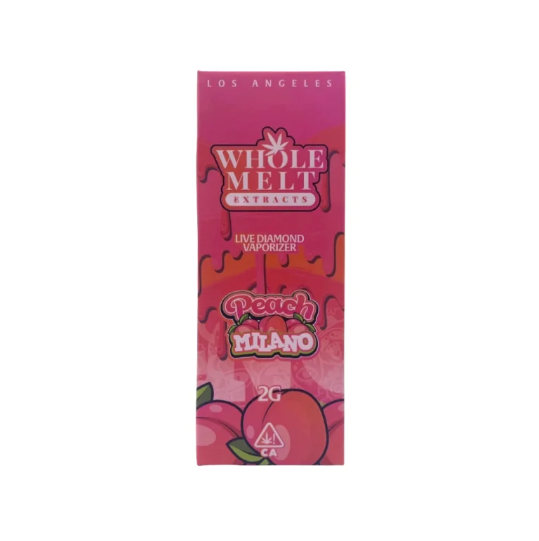 Peach Milano Whole Melts Disposable