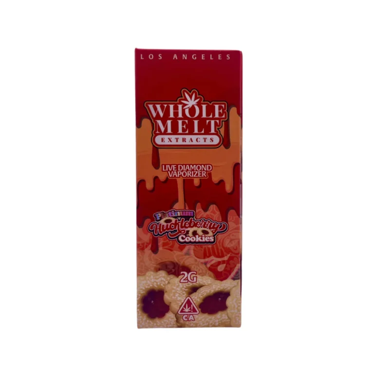 Platinum Huckleberry Cookies Whole Melts Disposable