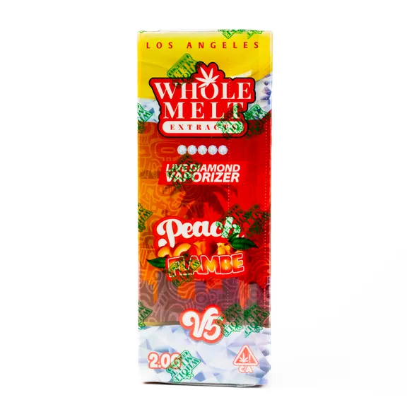 Peach Flambe Whole Melts Disposable